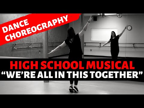 High School Musical | "We're All In This Together" (BEGINNER DANCE CHOREOGRAPHY)