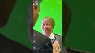 Der Schützenverein Glansdorf e.V. bei Trude im Studio mit Sascha Bartels und Silvia Meinders.