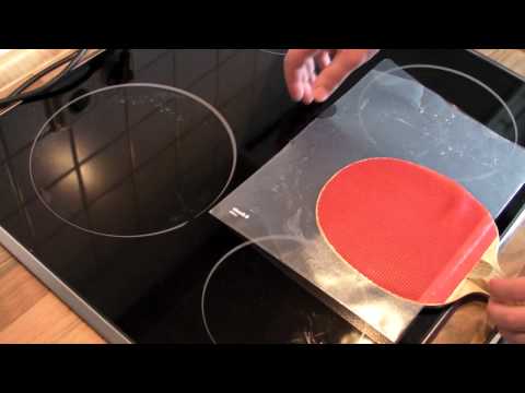 Tischtennis: Anleitung zum Kleben von OX-Noppen - Teil 2