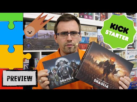 #Preview - Shaolia & Erweiterung Shaolia: Great Houses (Bad Comes 2020) | Kickstarter
