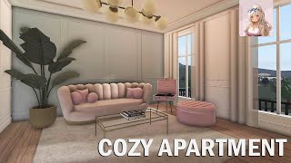 Building a Cozy Apartment | Bloxburg House Tour & Speedbuild Tutorial