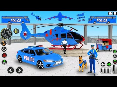 US Police Officer Car Chasing Robbers Cars in Open City - Android IOS Gameplay#gameplay#gaming2022