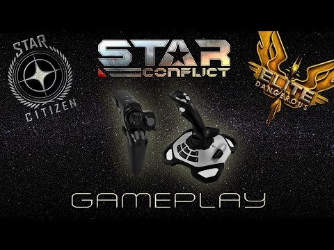 GRIFTA + FLIGHTSTICK // Gameplay: Elite Dangerous, Star Citizen and Star Conflict