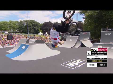Kieran Reilly | 3rd place - UCI BMX Freestyle Park World Cup Men Final | BRUX Presented by FISE