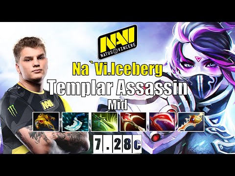 Templar Assassin Mid | Na`Vi.Iceberg | YOU CANNOT ESCAPE FROM THIS HERO | 7.28c Gameplay Highlights