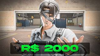 GASTEI 38 MIL GOLDS NA NOVA PARCERIA DO ATTACK ON TITAN NO BLOOD STRIKE!