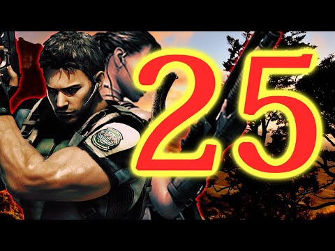 Resident Evil 5: Walkthrough Part 25 - Veteran Difficulty - Chapter 5-3 - Lickers Final Encounter!