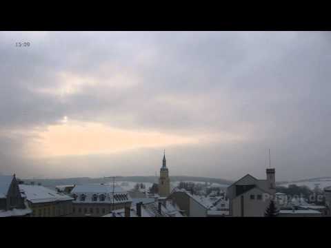 Zeitraffer 2014.01.29 Pulsnitz-Innenstadt