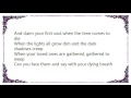 John Scofield - The Angel of Death Lyrics