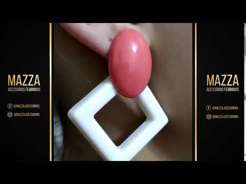 Mazza - Par de brincos Retrô Geométricos - N° 5