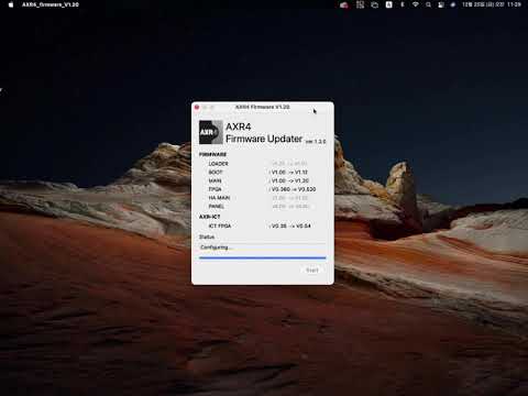 3. Steinberg AXR4 Firmware Update