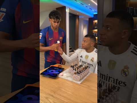 The Most Expensive Slice Of Cake Ever! 📱💻🍰#haaland #mbappe #football