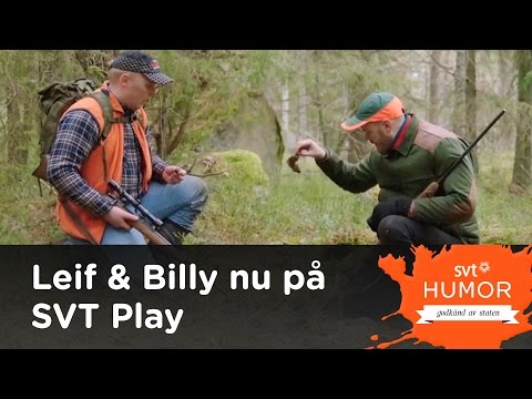 Leif och Billy - jagar och luktar på bajs