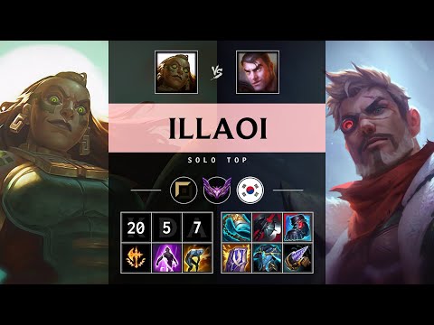 Illaoi Top vs Jayce - KR Master Patch 25.16