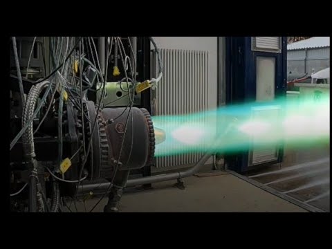 Pangea Aerospace aerospike engine hot run