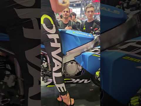 New 200 pound Ohvale GP7 250cc Racebike.