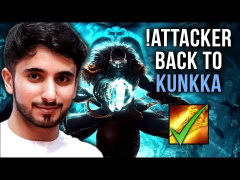 !Attacker Best Kunkka Player in the World is Back Again! Road to TOP-100 MMR - EPIC Gameplay Dota 2