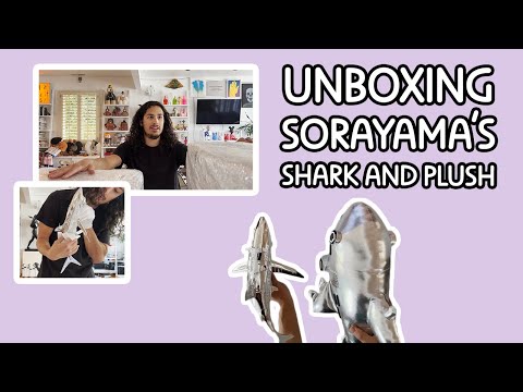 Unboxing Sorayama Shark and Plush