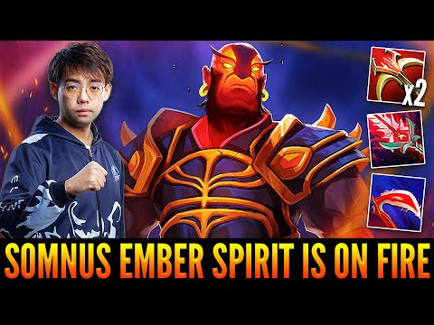 👉 SOMNUS Ember Spirit Is Really On Fire - Making Winning The Game To Look So Easy - 7.31 Patch