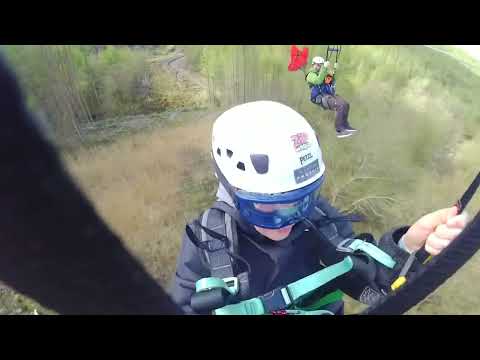 Zip World | Zip Tower - Phoenix Zip | Orin & Dad