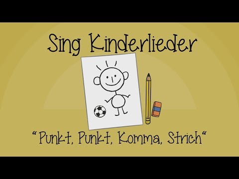 Punkt, Punkt, Komma, Strich - Kinderlieder zum Mitsingen | Sing Kinderlieder