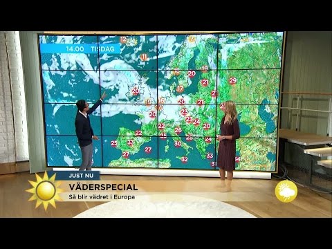 Här blir vädret bäst i Europa! - Nyhetsmorgon (TV4)