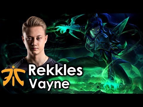 Rekkles picks Vayne