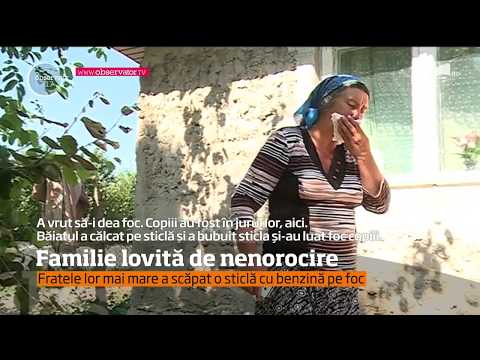 Nenorocire fără margini într-o familie cu 8 copii din judeţul Constanţa