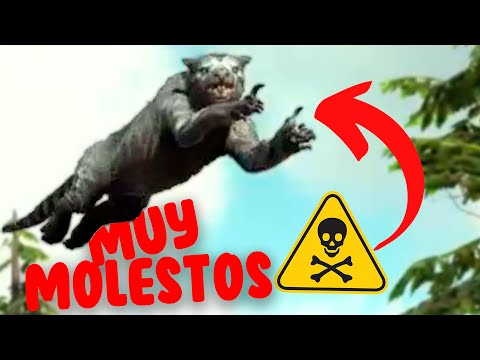 TOP 8 - LOS DINOS MÁS MOLESTOS en ARK😨 (con HOPA)