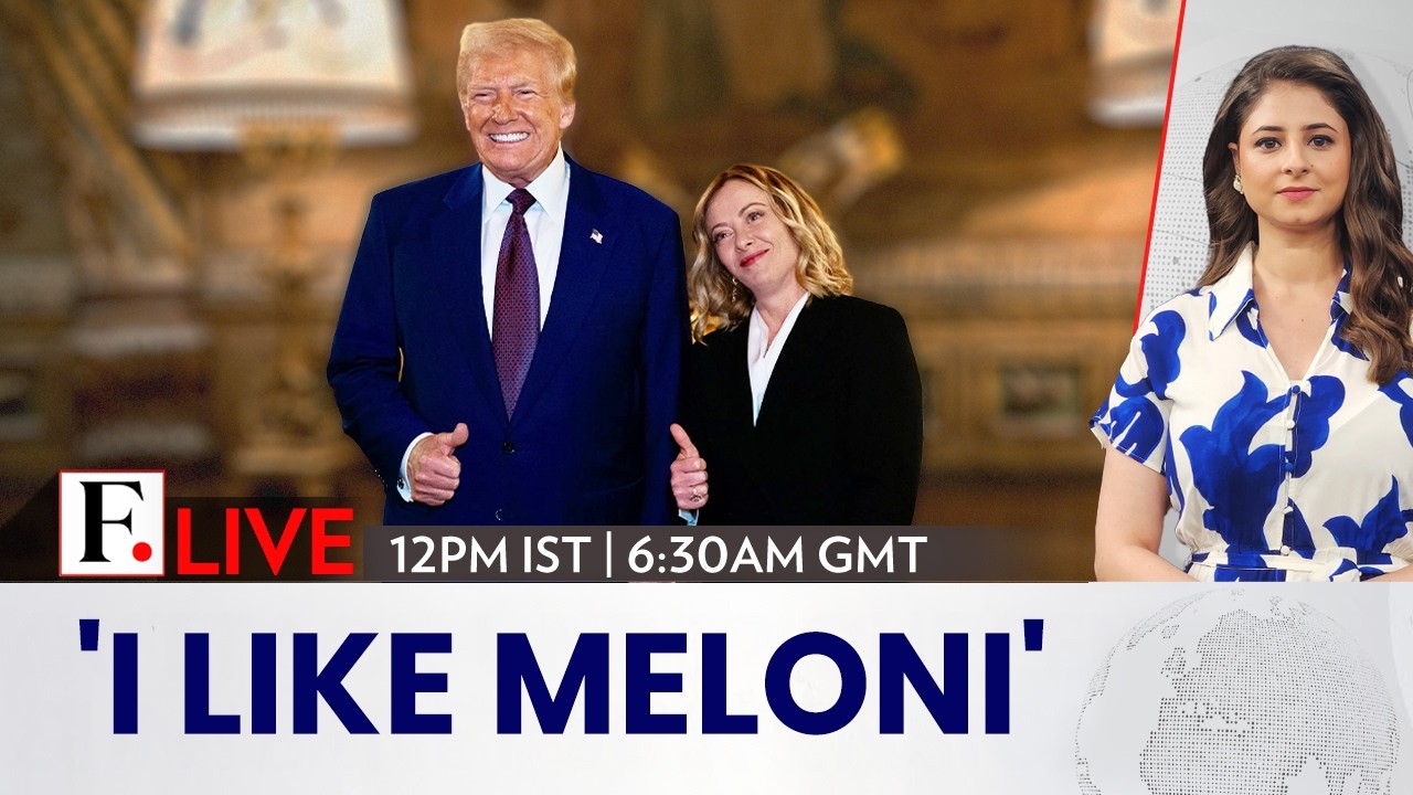 LIVE: Trump Softens Tone on Italy's Meloni Amid Iran War Tensions | Firstpost | N18G