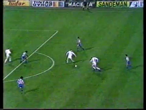 1987 Незасчитанный гол Олега Блохина в матче Порту - Динамо (Киев)