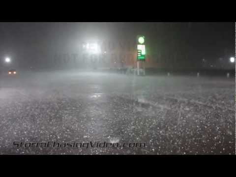 5/18/2012 Stearns County, MN, Vivid Lightning and huge hail.