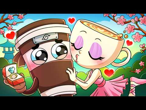 CAPPUCCINO ASSASSINO & BALLERINA CAPUCHINA LOVE STORY! Italian Brainrot Animation