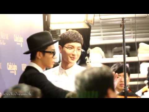 140903 DONGHAE&LEETEUK @ E-Land Group Opening Fansign in Taipei