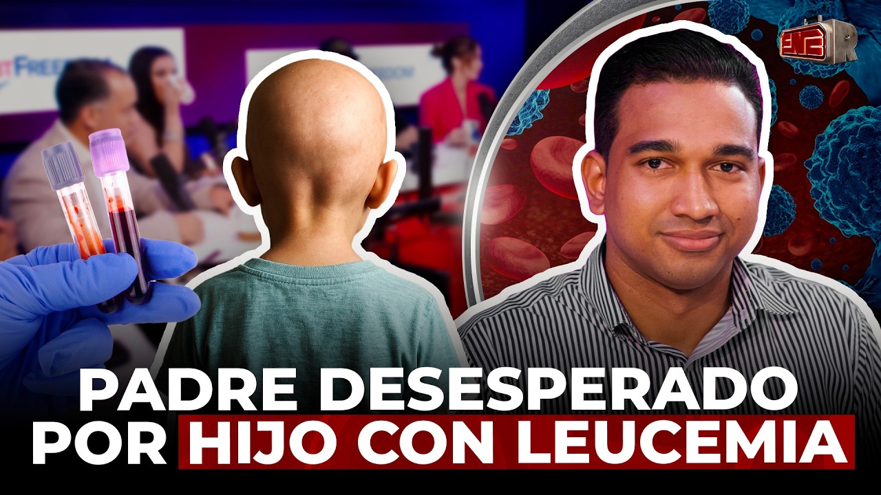 PADRE DESESPERADO PIDE AYUDA PARA SALVAR A SU HIJO CON LEUCEMIA