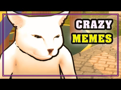 Crazy memes [Fight Of Animals] - Arcade Mod | Slender Cat (Long Cat)