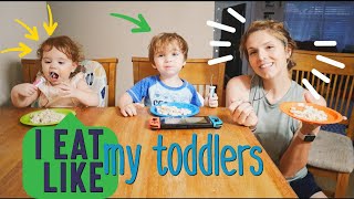 I Eat Like My Toddlers for a Day 🍎