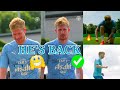 Kevin De Bruyne is Back 🔙 to Etihad from long time injury and he start his individual training 17