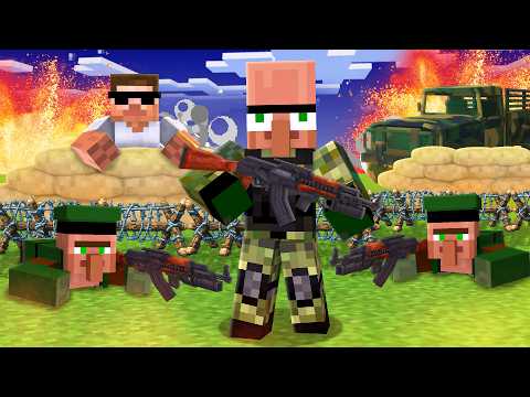 ARMY STORY of DOORBIN in Minecraft..