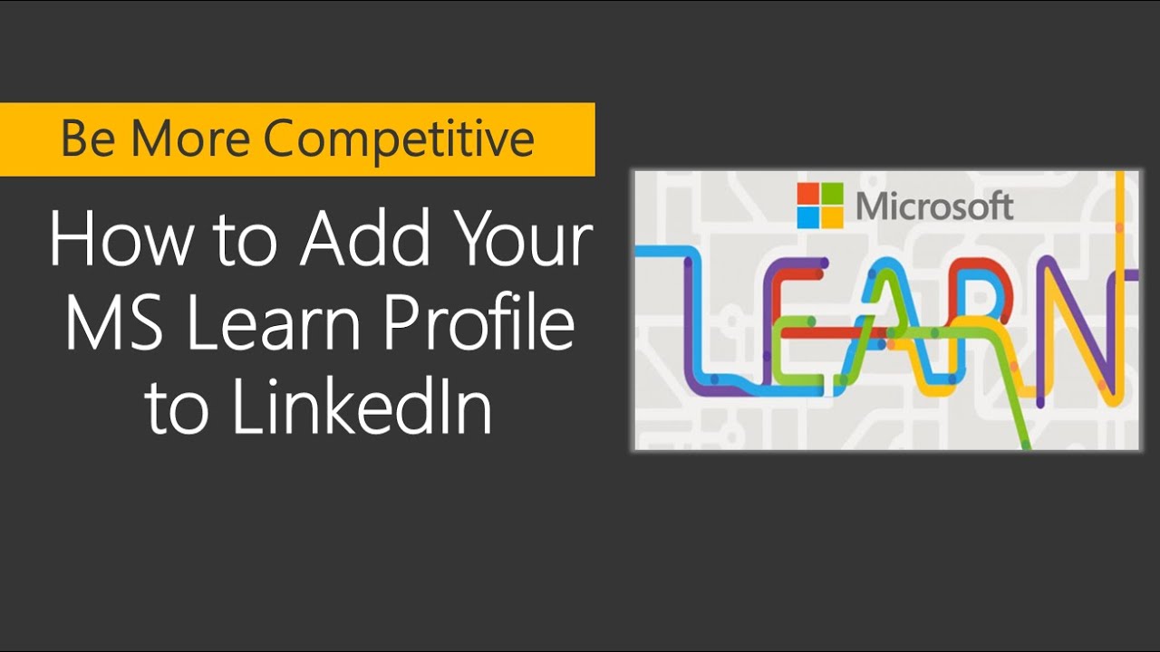 How to Generate Your Microsoft Learn Profile Link