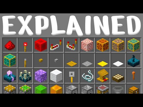 EVERY REDSTONE COMPONENT EXPLAINED - The Most In-Depth Guide There Is...
