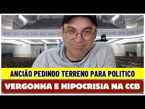 ÁUDIO: Ancião da CCB pedindo terreno a políticos. -  RUBINÉIA - SANTA FÉ DO SUL - SÃO PAULO