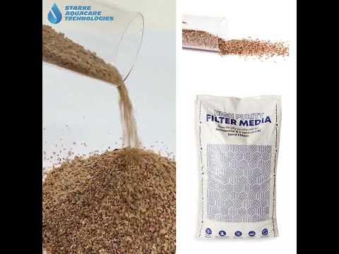 Filter Sand For Water Treatment video by Starke Aquacare Technologies