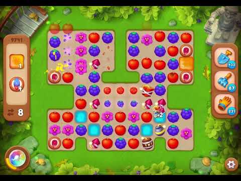 GardenScapes Level 9741 no boosters