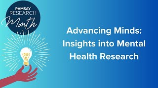 Advancing Minds - Insights into Mental Health Research