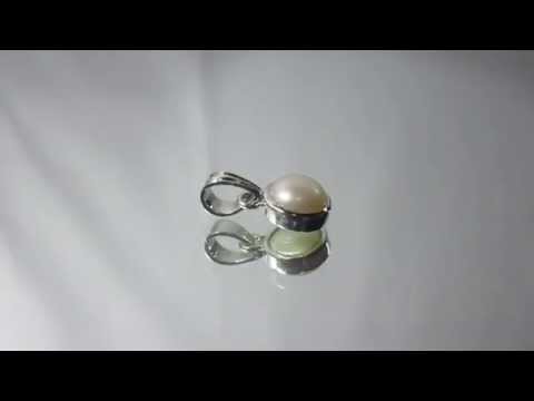 Pearl silver pendent video