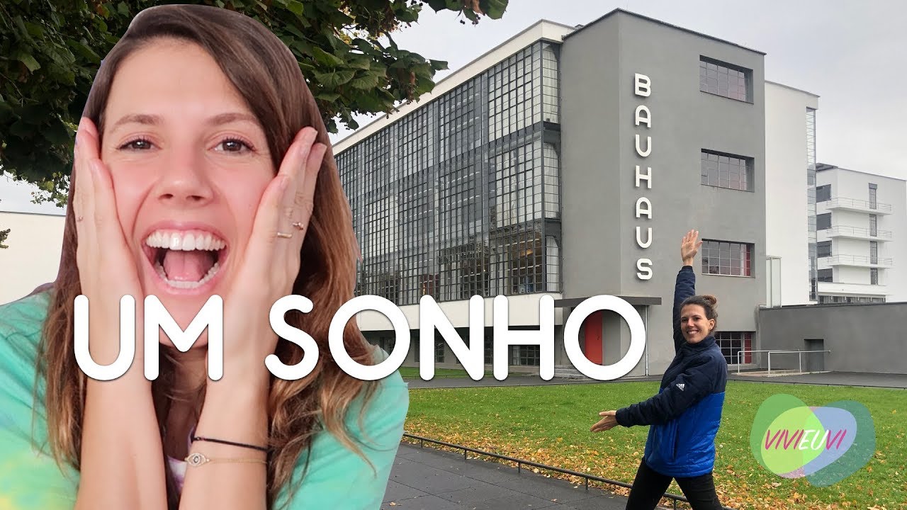 Visitei a Bauhaus na Alemanha #VIVIEUVI