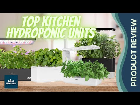 Kitchen Hydroponic Gardens Review and Comparison | Aerogarden, IDOO, ClickandGrow & Vegebox