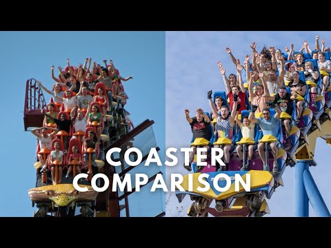 Diamondback vs Nitro Coaster Comparison POV