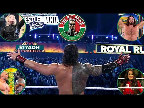 🟢WWE/AEW/TNA Talk | Royal Rumble Reaction | Triple H Fatigue | Corporate Roman | Ask DT & More